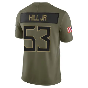 Youth Anthony Hill Jr. Tennessee Titans Nike Limited 2025 Salute to Service Jersey - Olive