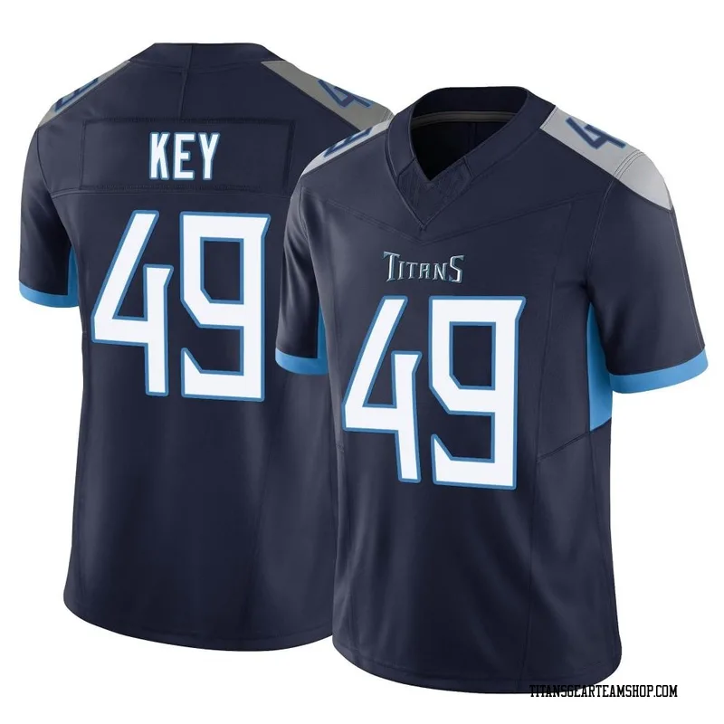 Youth Arden Key Tennessee Titans Nike Limited Vapor F.U.S.E. Jersey - Navy