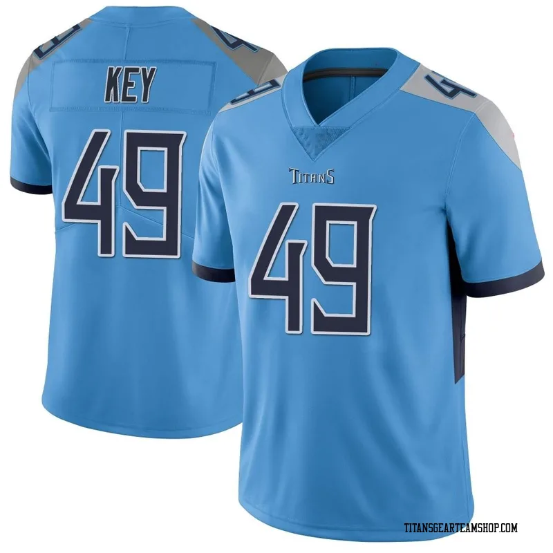 Youth Arden Key Tennessee Titans Nike Limited Vapor Untouchable Jersey - Light Blue