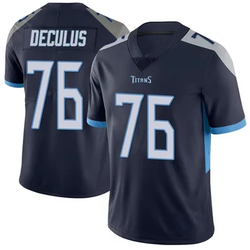 Youth Austin Deculus Tennessee Titans Nike Limited Vapor Untouchable Jersey - Navy