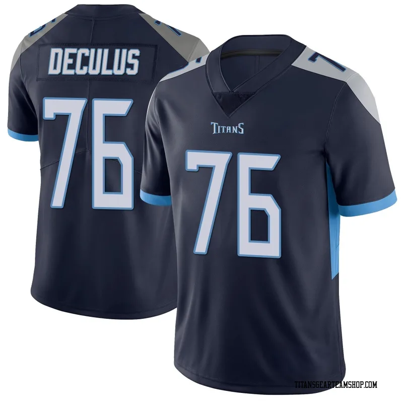 Youth Austin Deculus Tennessee Titans Nike Limited Vapor Untouchable Jersey - Navy