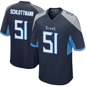 Youth Austin Schlottmann Tennessee Titans Nike Game Jersey - Navy