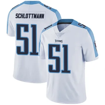 Youth Austin Schlottmann Tennessee Titans Nike Limited Vapor Untouchable Jersey - White