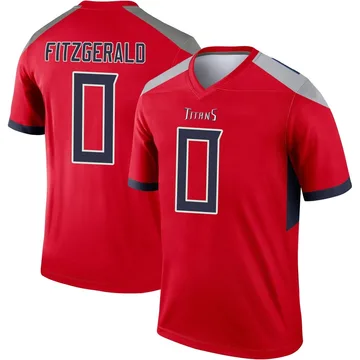 Youth Bishop Fitzgerald Tennessee Titans Nike Legend Inverted Jersey - Red