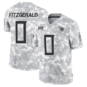 Youth Bishop Fitzgerald Tennessee Titans Nike Limited 2024 Salute to Service Jersey - Arctic Camo