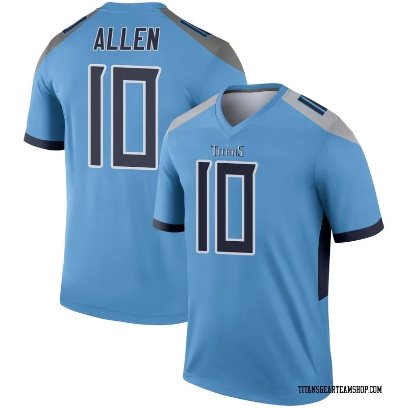 Youth Brandon Allen Tennessee Titans Nike Legend Jersey - Light Blue