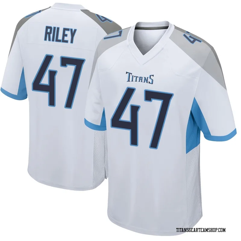 Youth Cam Riley Tennessee Titans Nike Game Jersey - White
