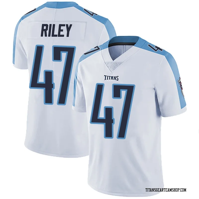 Youth Cam Riley Tennessee Titans Nike Limited Vapor Untouchable Jersey - White