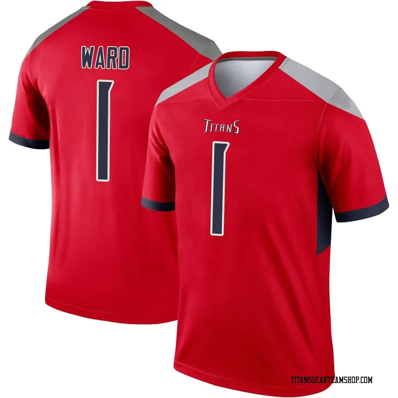Youth Cam Ward Tennessee Titans Nike Legend Inverted Jersey - Red