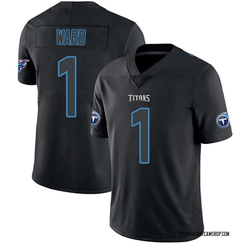 Youth Cam Ward Tennessee Titans Nike Limited Jersey - Black Impact