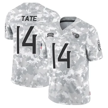 Youth Carnell Tate Tennessee Titans Nike Limited 2024 Salute to Service Jersey - Arctic Camo
