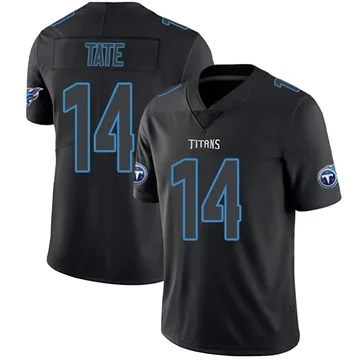 Youth Carnell Tate Tennessee Titans Nike Limited Jersey - Black Impact