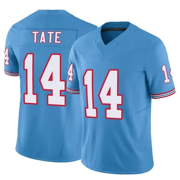 Youth Carnell Tate Tennessee Titans Nike Limited Vapor F.U.S.E. Jersey - Light Blue