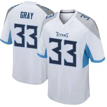 Youth Cedric Gray Tennessee Titans Nike Game Jersey - White