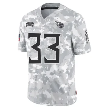 Youth Cedric Gray Tennessee Titans Nike Limited 2024 Salute to Service Jersey - Arctic Camo