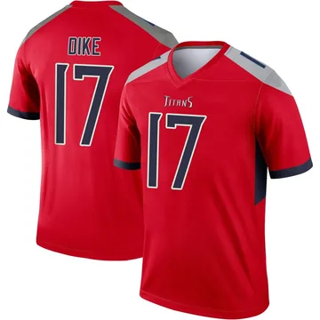 Youth Chimere Dike Tennessee Titans Nike Legend Inverted Jersey - Red