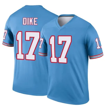 Youth Chimere Dike Tennessee Titans Nike Legend Oilers Throwback Jersey - Light Blue