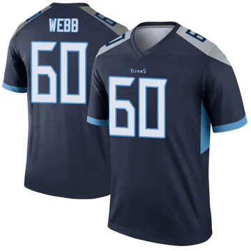 Youth Clay Webb Tennessee Titans Nike Legend Jersey - Navy