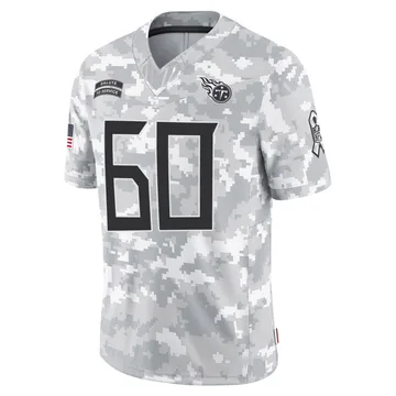 Youth Clay Webb Tennessee Titans Nike Limited 2024 Salute to Service Jersey - Arctic Camo