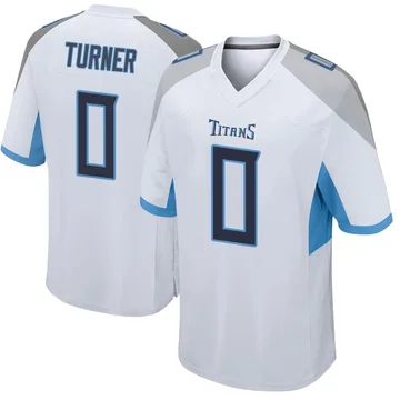 Youth Cole Turner Tennessee Titans Nike Game Jersey - White