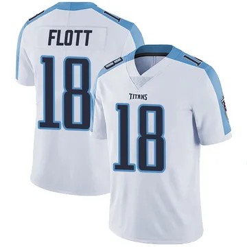 Youth Cor'Dale Flott Tennessee Titans Nike Limited Vapor Untouchable Jersey - White