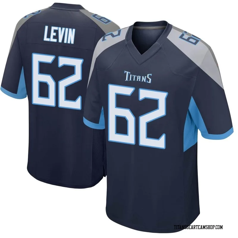 Youth Corey Levin Tennessee Titans Nike Game Jersey - Navy