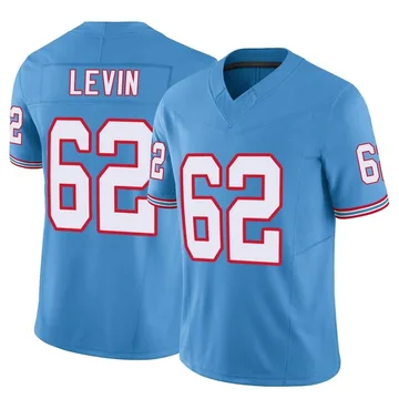 Youth Corey Levin Tennessee Titans Nike Limited Vapor F.U.S.E. Jersey - Light Blue