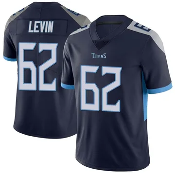 Youth Corey Levin Tennessee Titans Nike Limited Vapor Untouchable Jersey - Navy