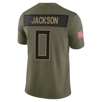 Youth Courtney Jackson Tennessee Titans Nike Limited 2025 Salute to Service Jersey - Olive