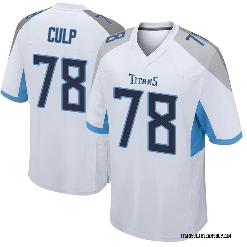 Youth Curley Culp Tennessee Titans Nike Game Jersey - White