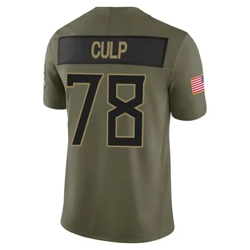 Youth Curley Culp Tennessee Titans Nike Limited 2025 Salute to Service Jersey - Olive