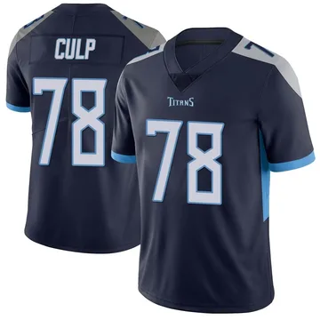 Youth Curley Culp Tennessee Titans Nike Limited Vapor Untouchable Jersey - Navy