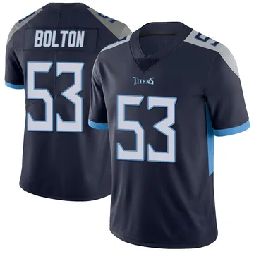 Youth Curtis Bolton III Tennessee Titans Nike Limited Vapor Untouchable Jersey - Navy