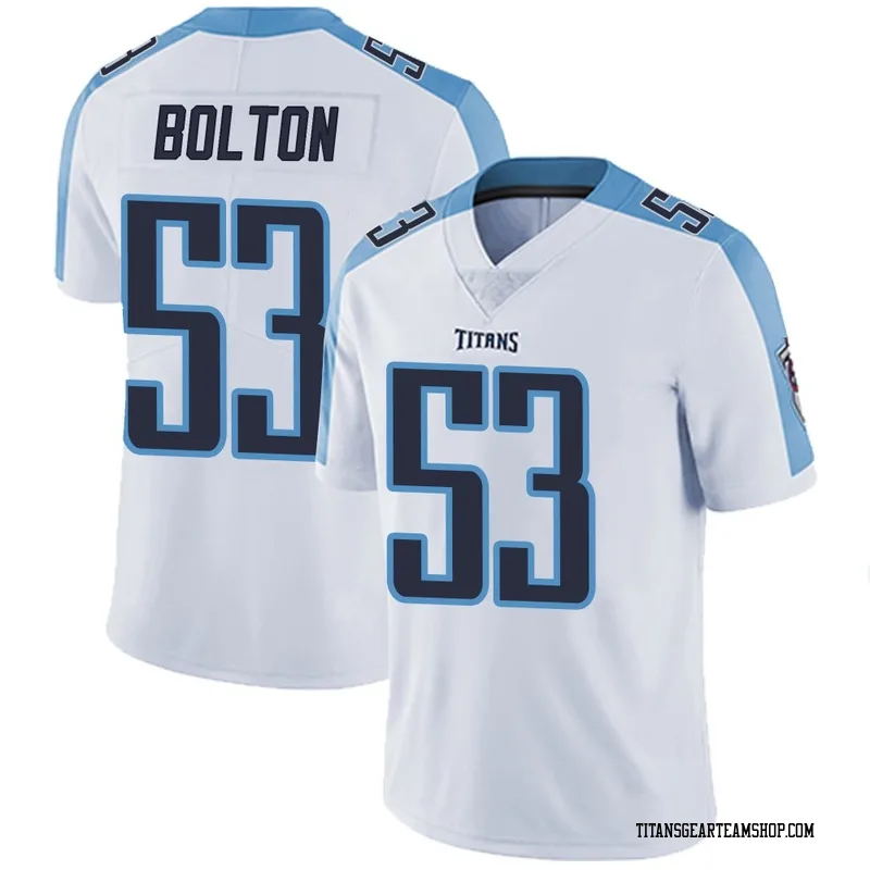 Youth Curtis Bolton III Tennessee Titans Nike Limited Vapor Untouchable Jersey - White