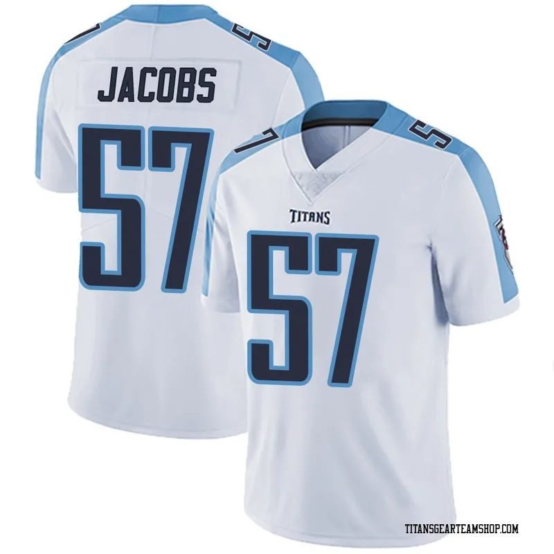 Youth Curtis Jacobs Tennessee Titans Nike Limited Vapor Untouchable Jersey - White