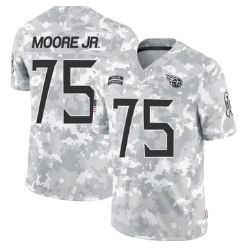 Youth Dan Moore Jr. Tennessee Titans Nike Limited 2024 Salute to Service Jersey - Arctic Camo