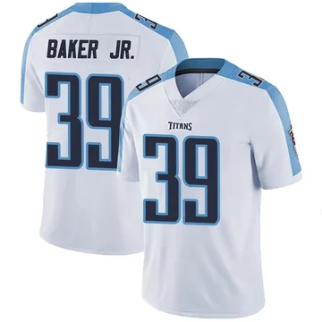 Youth Darrell Baker Jr. Tennessee Titans Nike Limited Vapor Untouchable Jersey - White