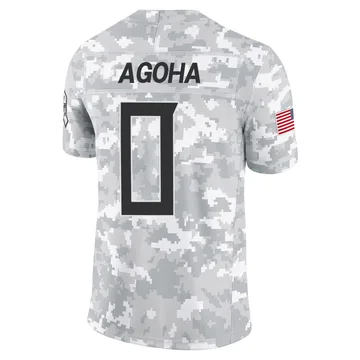 Youth David Agoha Tennessee Titans Nike Limited 2024 Salute to Service Jersey - Arctic Camo