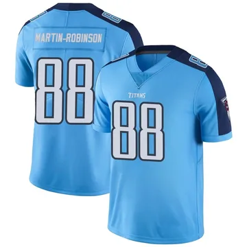 Youth David Martin-Robinson Tennessee Titans Nike Limited Color Rush Jersey - Light Blue