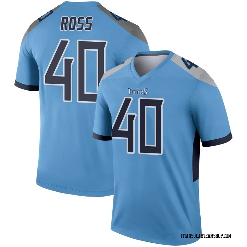 Youth Davion Ross Tennessee Titans Nike Legend Jersey - Light Blue