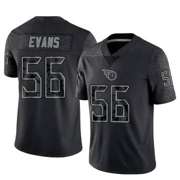 Youth Desmond Evans Tennessee Titans Nike Limited Reflective Jersey - Black