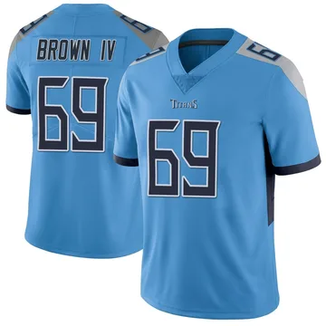 Youth Earnest Brown IV Tennessee Titans Nike Limited Vapor Untouchable Jersey - Light Blue