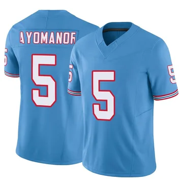 Youth Elic Ayomanor Tennessee Titans Nike Limited Vapor F.U.S.E. Jersey - Light Blue