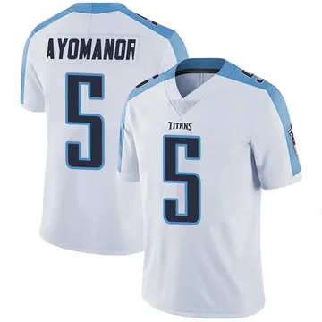 Youth Elic Ayomanor Tennessee Titans Nike Limited Vapor Untouchable Jersey - White