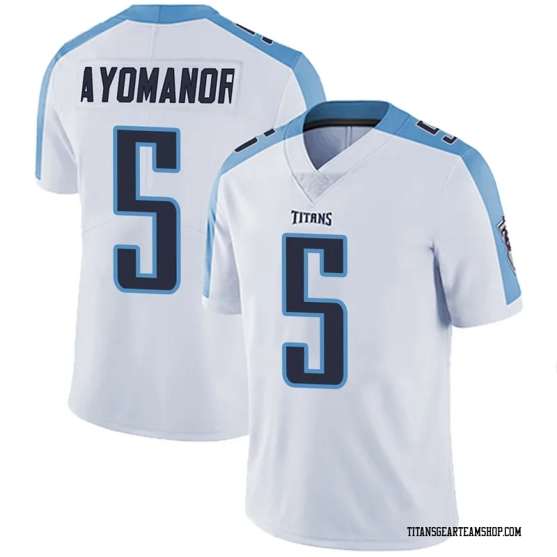 Youth Elic Ayomanor Tennessee Titans Nike Limited Vapor Untouchable Jersey - White