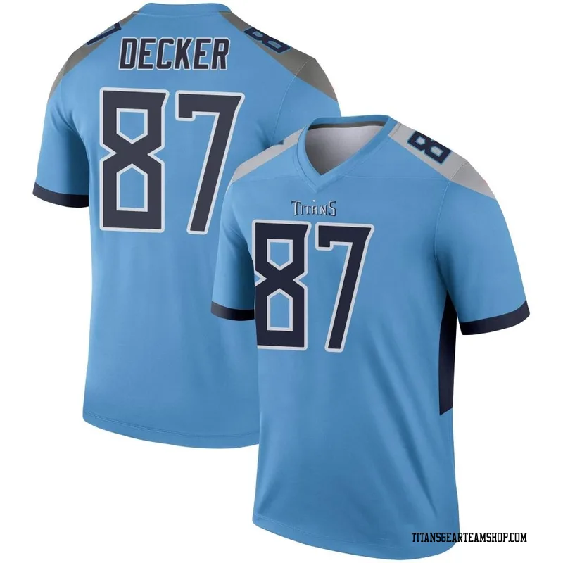Youth Eric Decker Tennessee Titans Nike Legend Jersey - Light Blue