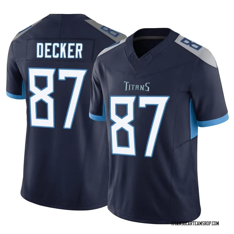 Youth Eric Decker Tennessee Titans Nike Limited Vapor F.U.S.E. Jersey - Navy