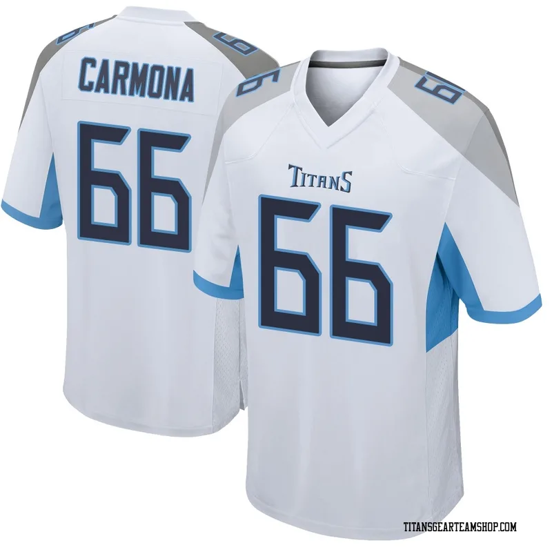 Youth Fernando Carmona Tennessee Titans Nike Game Jersey - White