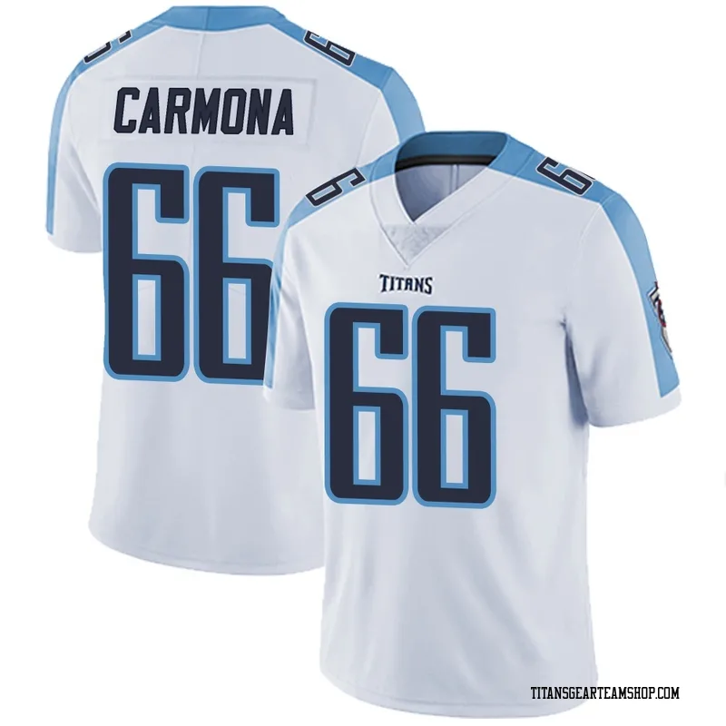 Youth Fernando Carmona Tennessee Titans Nike Limited Vapor Untouchable Jersey - White