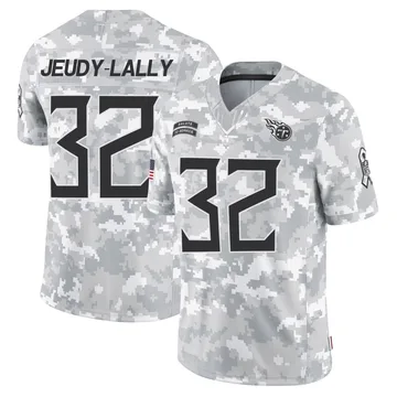 Youth Gabe Jeudy-Lally Tennessee Titans Nike Limited 2024 Salute to Service Jersey - Arctic Camo